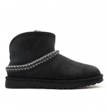 UGG Classic Mini Crescent Black