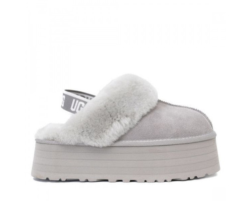 UGG Funkette Suede Platform Grey Violet