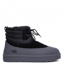 UGG Mens Classic Mini Lace-Up Weather - Black