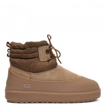 UGG Mens Classic Mini Lace-Up Weather - Chestnut