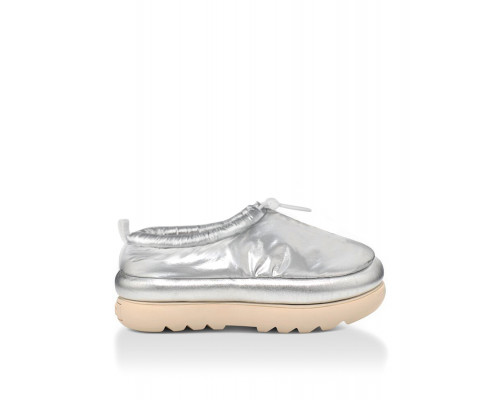 UGG Maxi Heritage Braid Clog-Silver