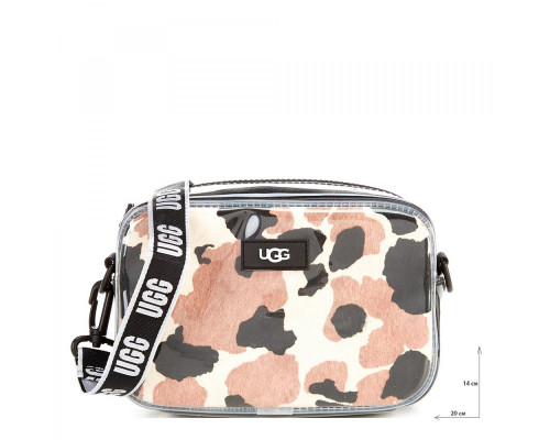 Сумочка UGG Janey II Clear Cow Print