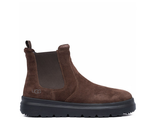 Ugg Mens Burleigh Chelsea Chocolate