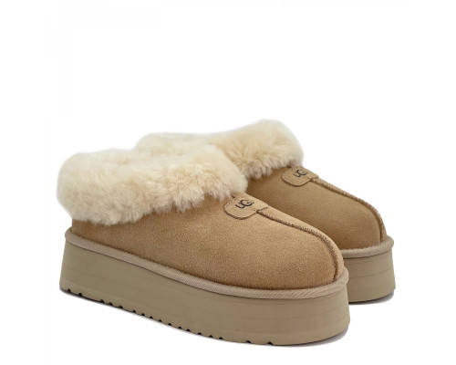 UGG Platform Slipper Sand
