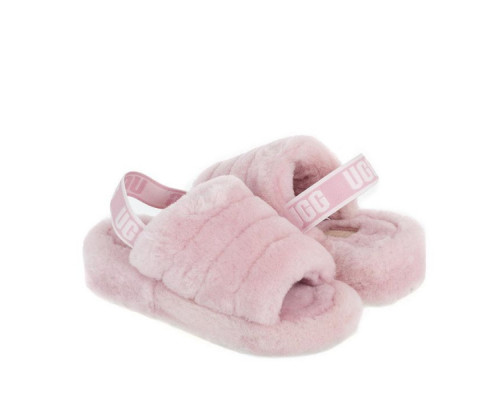 UGG Fluff Yeah Slide-Pink