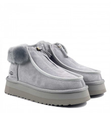 UGG Funkette Platform Boots Grey-Violet