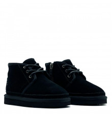 UGG Kids Neumel Zip II Black