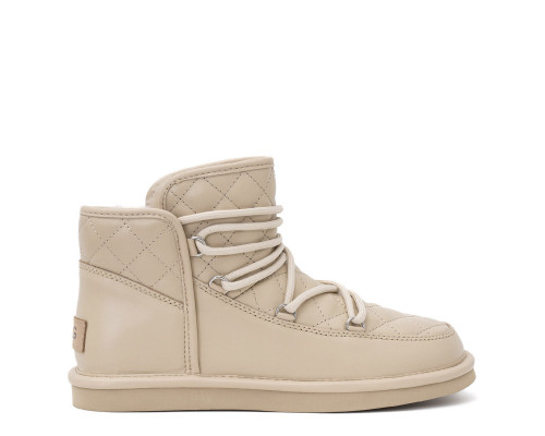 UGG Lodge Mini Leather Sand