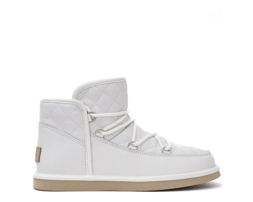 UGG Lodge Mini Leather White