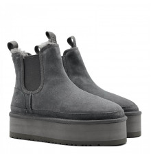 UGG Neumel Platform Chelsea Grey