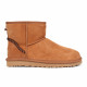 UGG Mens Classic Mini Deco Suede Boot Chestnut