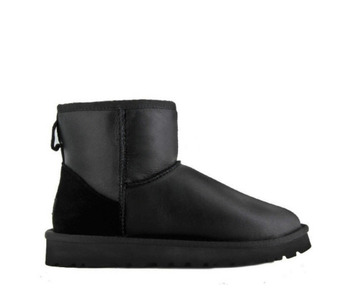 UGG Classic Mini Metallic Black