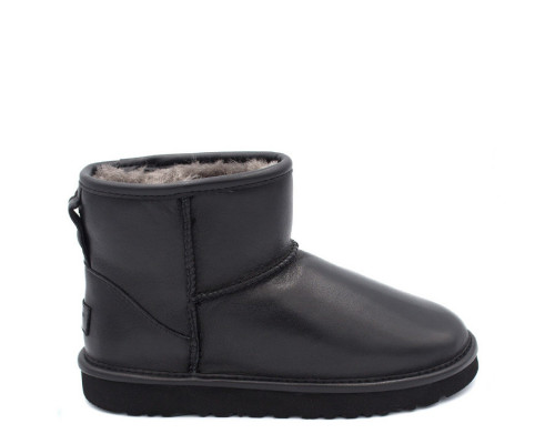 UGG Classic Mini Leather Black