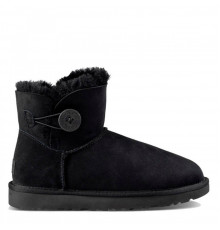 UGG Mini Bailey Button II Black