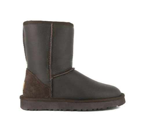 UGG Classic Short Metallic Chocolate