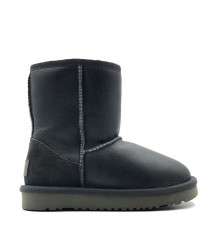 UGG Kids Classic Short Metallic Grey