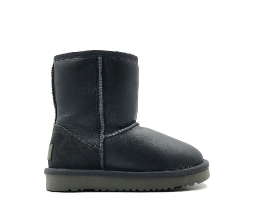 UGG Kids Classic Short Metallic Grey