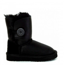 UGG Kids Bailey Button Metallic Black