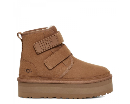 UGG Neumel Platform Buckle Chestnut