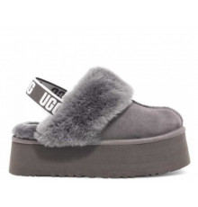 UGG Funkette Suede Platform Grey
