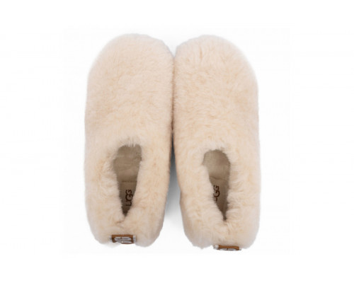 Ugg Hailey Fluff Slippers Natural
