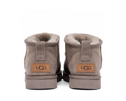 Ugg Classic Ultra Mini Smoke