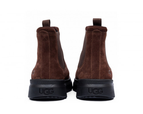 Ugg Mens Burleigh Chelsea Chocolate