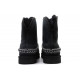 UGG Classic Short Crescent Black