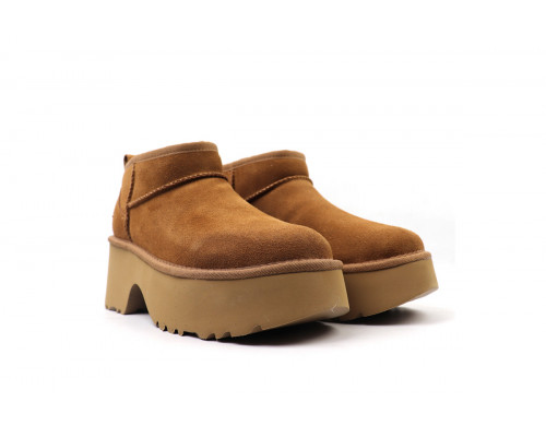 UGG Ultra Mini New Heights Chestnut