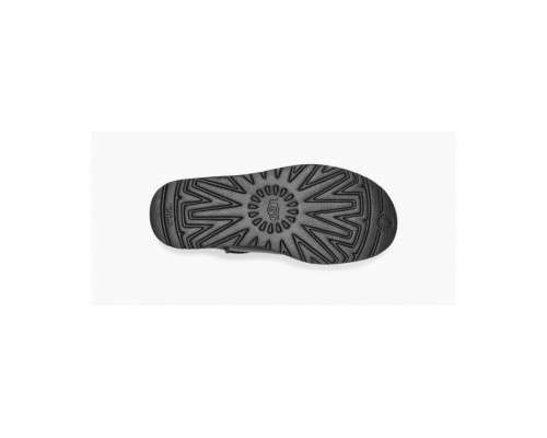 UGG Classic Ultra Mini Platform Black Leather