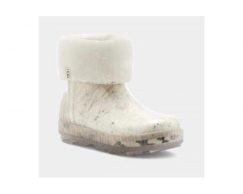 UGG Drizlita Clear Boot White