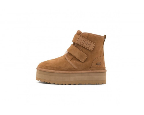 UGG Neumel Platform Buckle Chestnut
