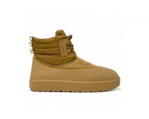 UGG Mens Classic Mini Lace-Up Weather - Chestnut