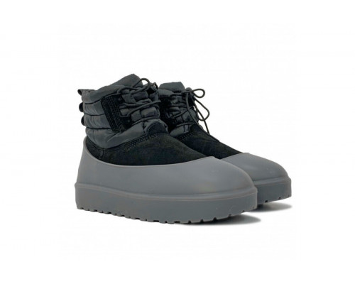 UGG Mens Classic Mini Lace-Up Weather - Black