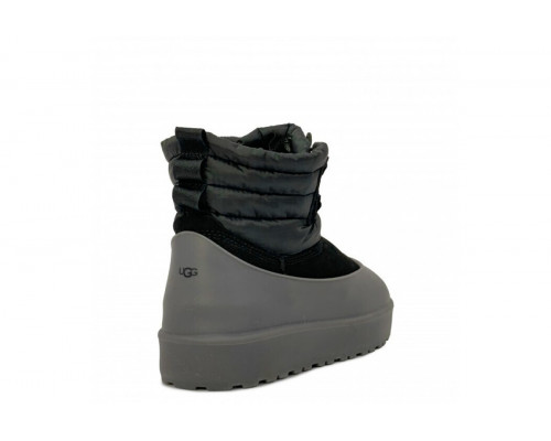 UGG Mens Classic Mini Lace-Up Weather - Black