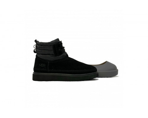 UGG Mens Classic Mini Lace-Up Weather - Black