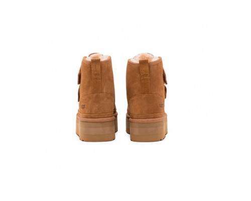 UGG Neumel Platform Buckle Chestnut