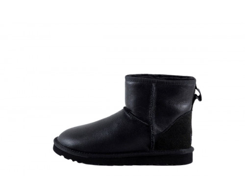 UGG Classic Mini Metallic Black