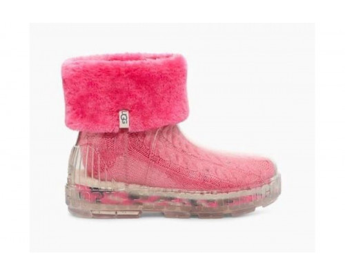 UGG Drizlita Clear Boot Taffy Pink