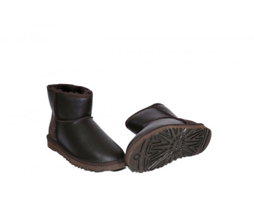 UGG Classic Mini Metallic Chocolate