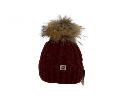 UGG Hat Wine Red