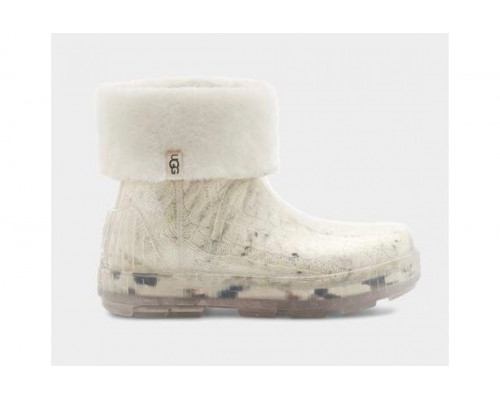 UGG Drizlita Clear Boot White