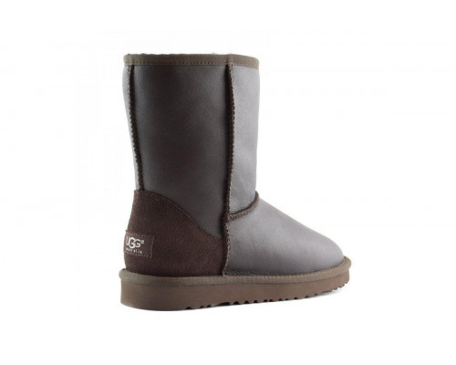 UGG Classic Short Metallic Chocolate