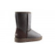 UGG Classic Short Metallic Chocolate