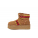 UGG Classic Mini II Braid Platform Chestnut