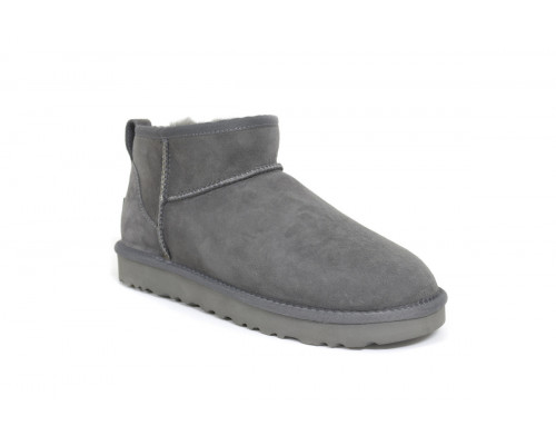 UGG Mens Classic Ultra II Mini Grey
