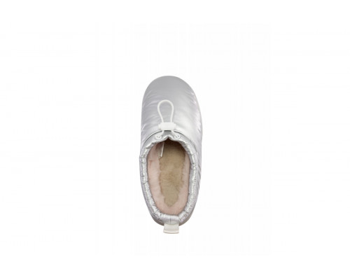 UGG Maxi Heritage Braid Clog-Silver