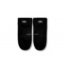 UGG Варежки Замшевые Мужские Черные