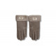 UGG Перчатки Замшевые Женские Серые