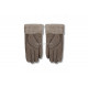 UGG Перчатки Замшевые Женские Серые